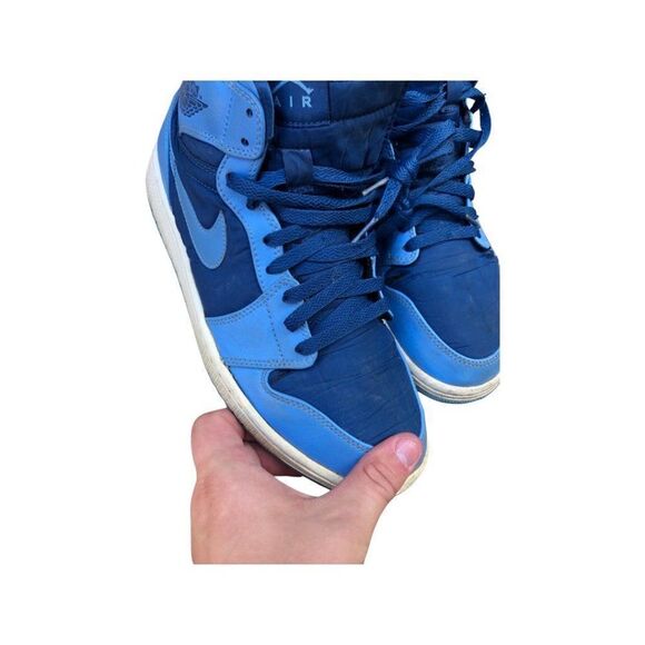 RARE 2014 Nike Air Jordan 1 Retro High French Blue Size 9.5 - Picture 10 of 16